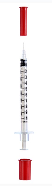 INSULIN SYRINGE (BLISTER PACK) U/100 - 29G